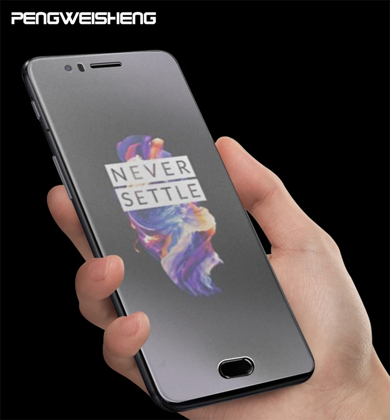 Tempered Glass for OnePlus 5 HD Clear 2.5D Curved Edge 9H anti-Glare Screen Protector for One plus 5 Seamless covering