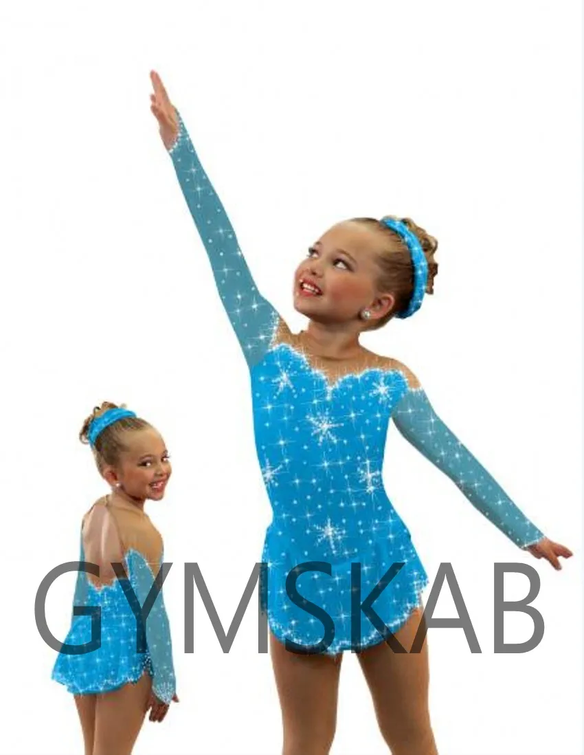 

Figure Skating Dress Women's Girl's Customized Ice Skating Dress Child Gymnastics Costume 85017