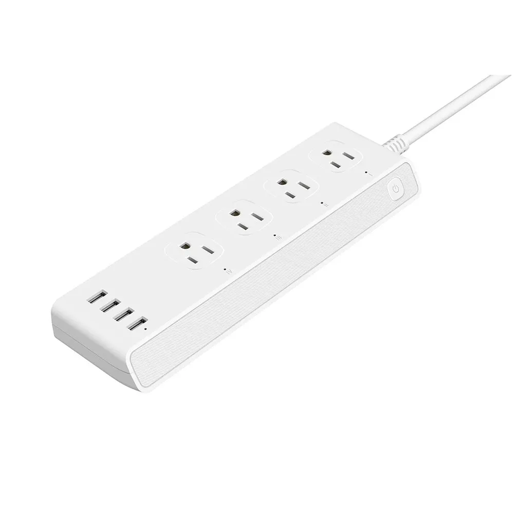 

SS05 Home Smart Socket Scene Light Smart Socket Three-Hole Row Plug Smart Socket Us Home Daily Necessities Drop Shipping Sale