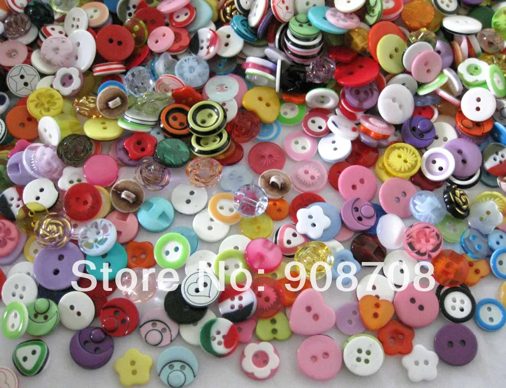 

Mixed colors multishapes sewing Buttons For Craft randomly 150pcs Decorative accessories
