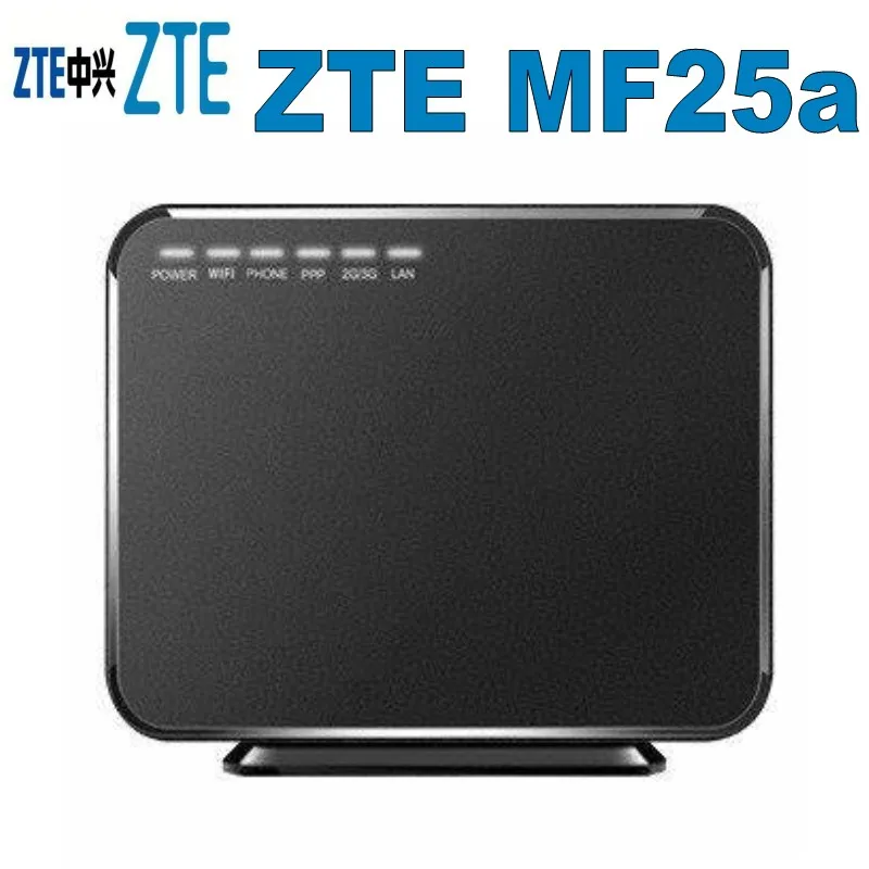 

ZTE MF25A 3G Router HSPA+ 21.6M Powerful 3G Wifi Router+Sim Card + ADSL(3 in 1)