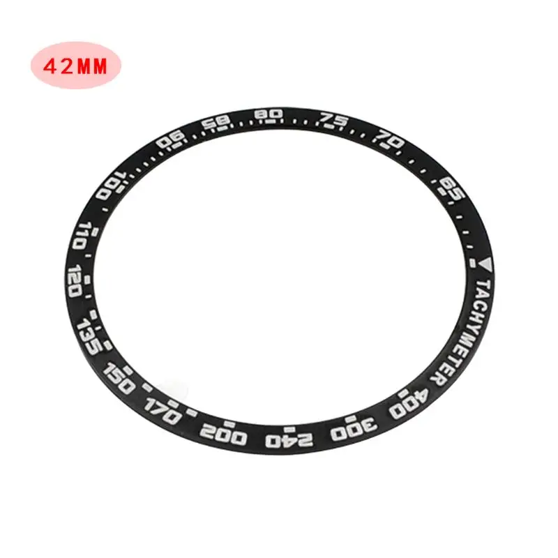 42MM/46MM Anti Scratch Metal Bezel Ring Adhesive Cover Replacement for Samsung Galaxy Smart Watch Accessories - Цвет: D