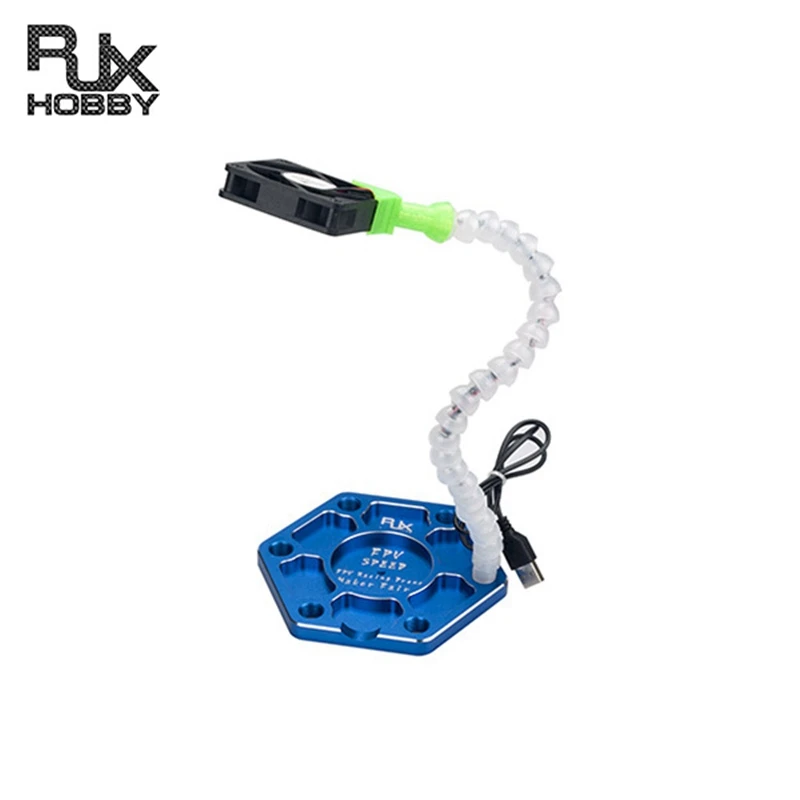 RJX Helping Hands Third Hand Soldering Arms Flexible Arms With USB Fan for Standard Helping