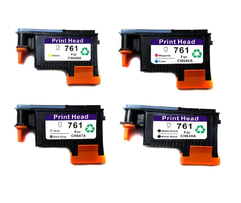 

4pcs/set CH645A CH646A CH647A CH648A Printhead for HP761 for HP Designjet T7100 T7200 Printer