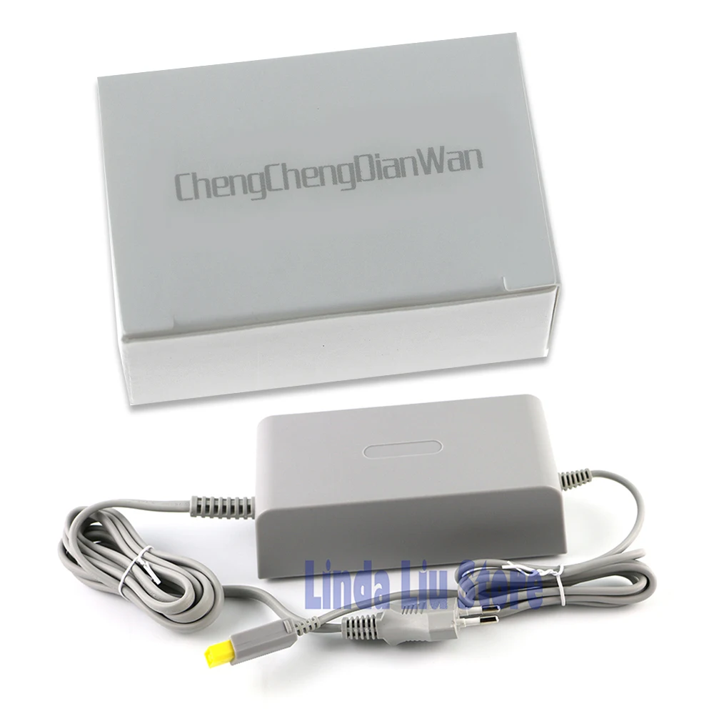 ChengChengDianWan ЕС вилка домашний блок питания розеточного Типа AC зарядное устройство Кабель-адаптер для nintendo wii U консоль WiiU 100-240 V DC 15 V 5A