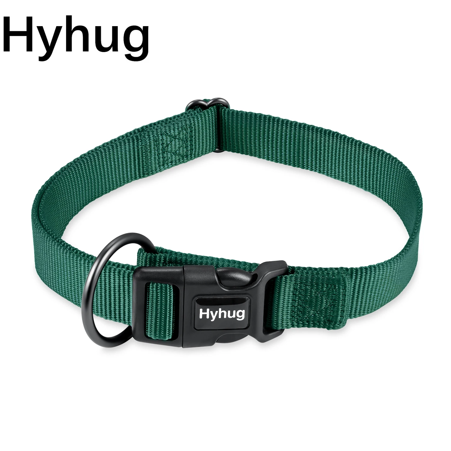 O Ring Dog Nylon Collar Pet Comfortable Collars Adjustable Small Medium Dog Collar Soft For Big