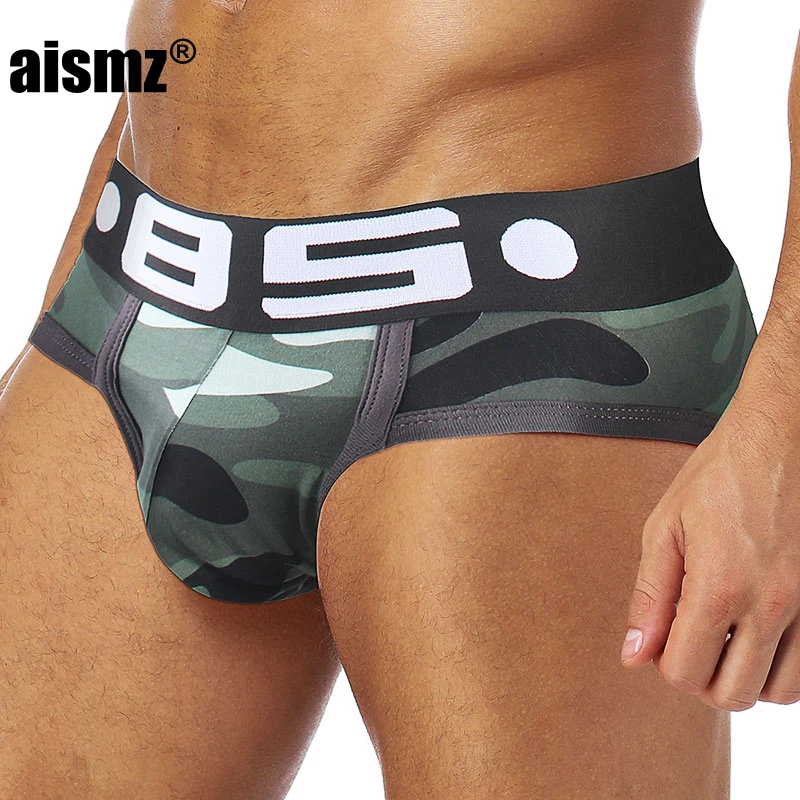 

Aismz Brand Men Underwear Briefs Mens Mesh Underpants Cueca Masculina U Pouch Male Panties Mens briefs Gay Underwear Ropa Pants