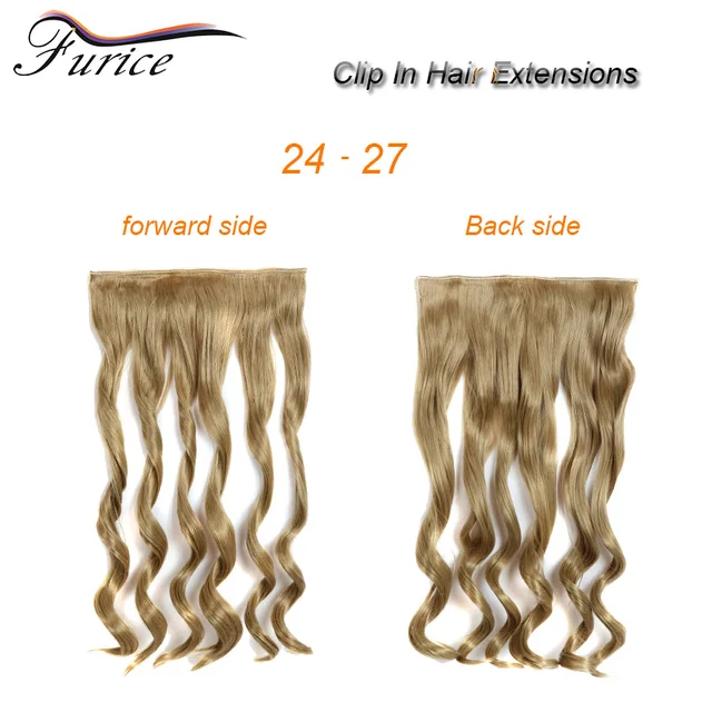 Easy Clips Hair Extensions Top Quality Synthetic Short 13 Colors