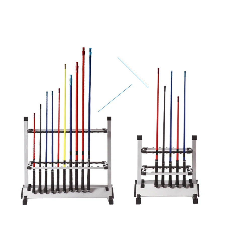 24 алюминиевый сплав держатель удочки стойка держатель полюса портативный алюминиевый сплав дисплей полка кронштейн Подставка для хранения инструмент Органайзер