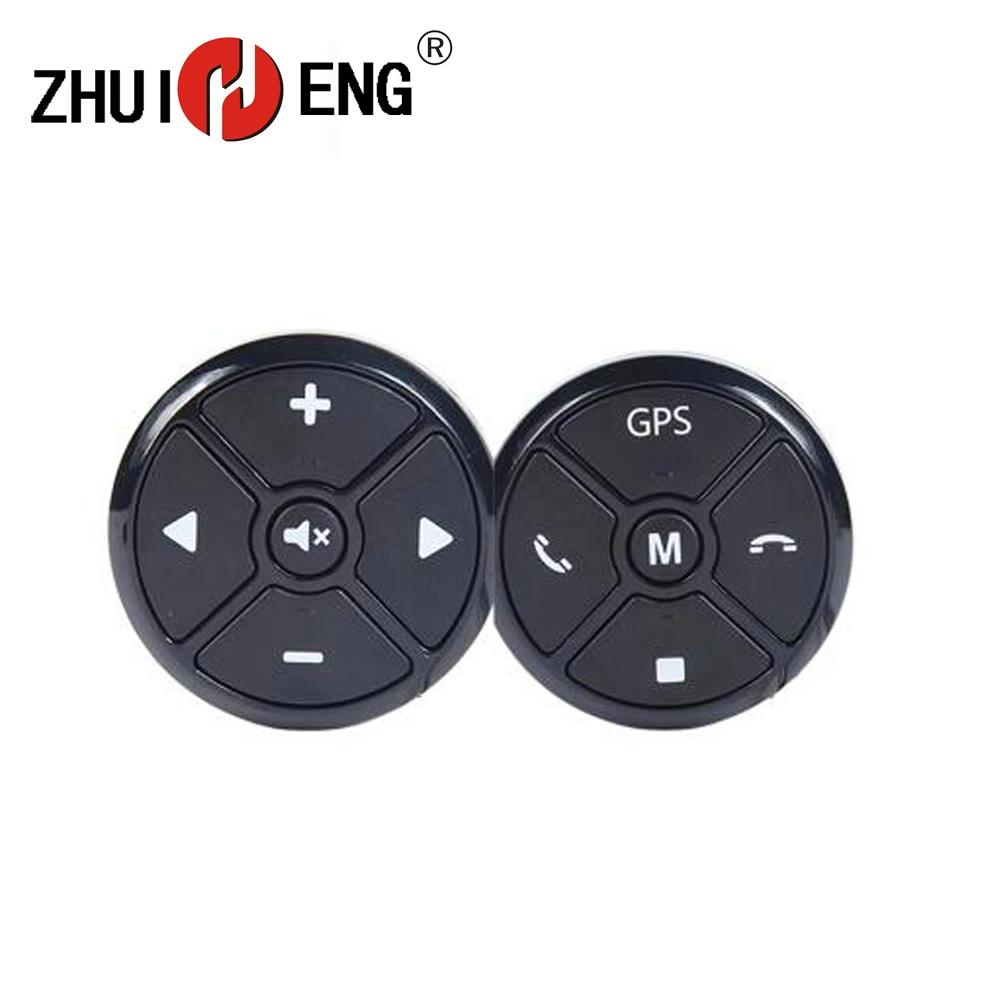 

ZHUIHNEG Car Wireless Universal Steering Wheel buttons Smart steering wheel Remote Controller universal steering wheel control