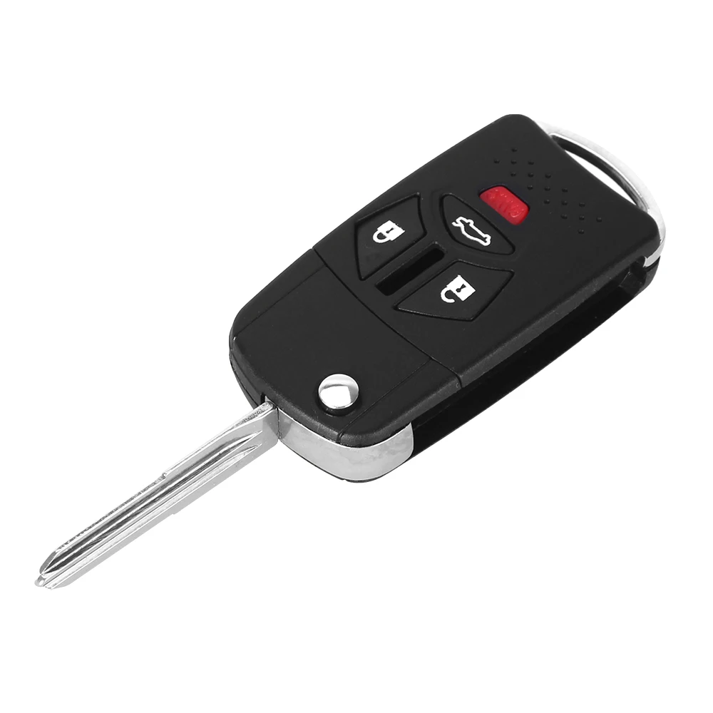 KEYYOU модифицированный складной Автомобильный Дистанционный флип чехол для