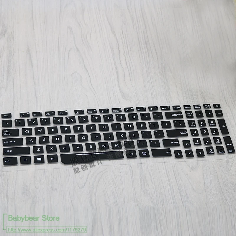 Защитная крышка для клавиатуры ноутбука Asus Rog Strix FX53VD ZX53VE ZX73VD GL753VM GL553 FX73VD GL753VD