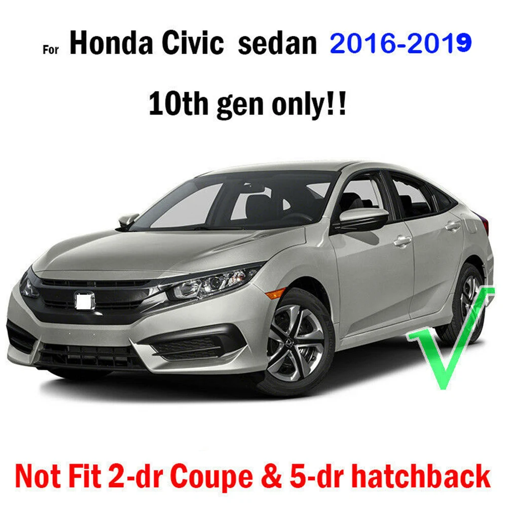 Автомобильные аксессуары для Honda Civic Sedan- 10th Gen Задняя багажная сумка грузовой коврик пол коврик защита от пыли