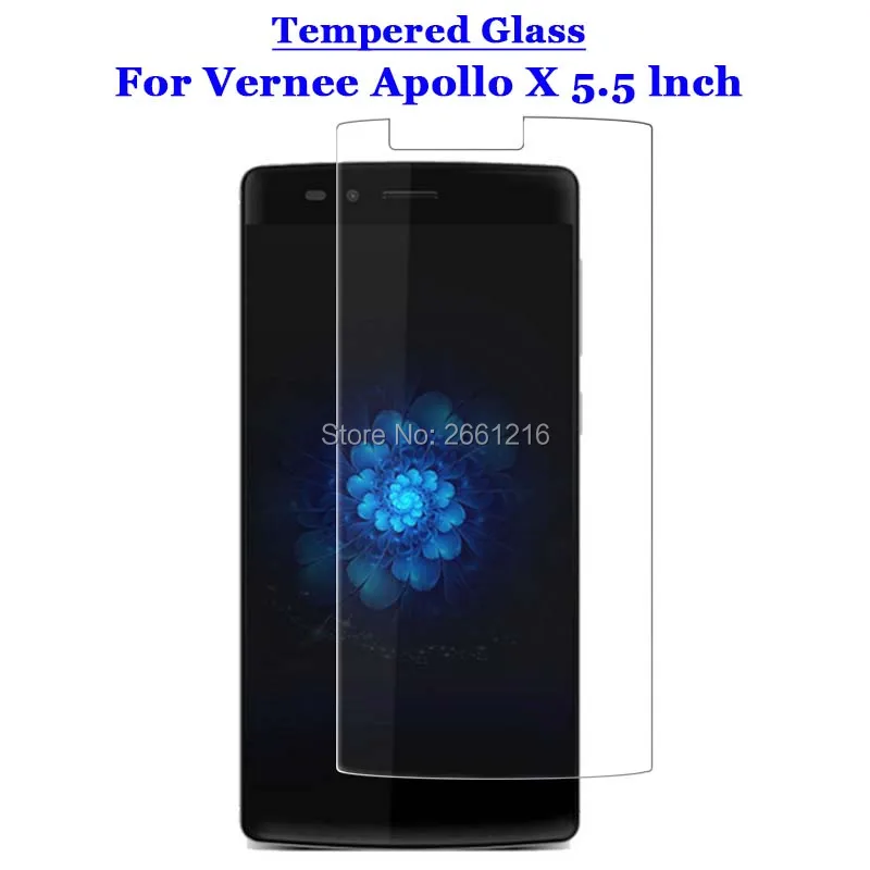 

For Vernee Apollo X Tempered Glass 9H 2.5D Premium Screen Protector Film For Vernee Apollo X 5.5"