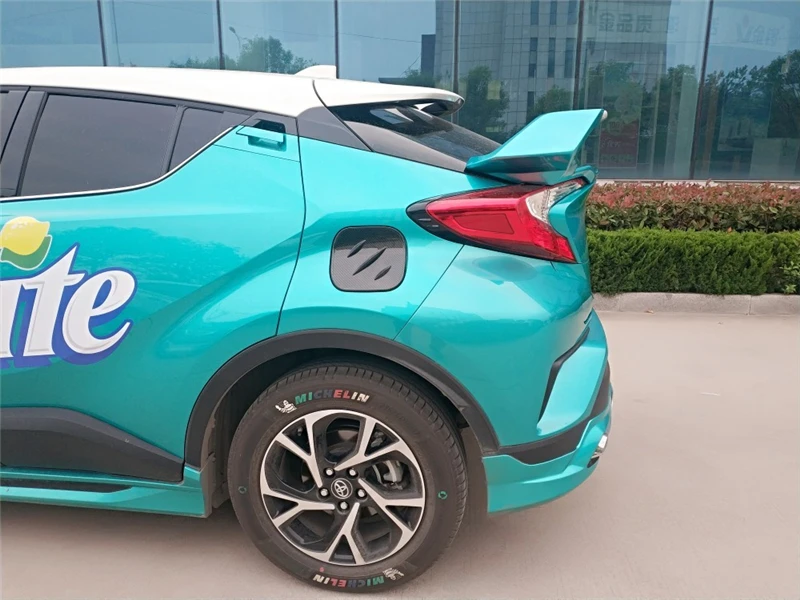Дизайн высокого качества спойлер из АБС-пластика для Toyota C-HR CHR IZOA большой спойлер Задняя накладка на багажник губы краской DIY