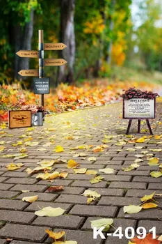 

Autumn Backgrounds Photography Children/Wedding Backdrop Art Photo Computer-Printed Profession Camera Background Art Fabric