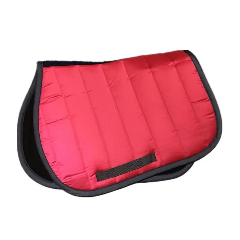 Pony Saddle Pad Rose Red Jumping Saddle Pads High Quality Shock