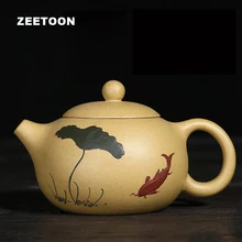 200 мл подлинный исинский чайник Си Ши Китай забота о здоровье фиолетовый глина мастер ручной работы чайный набор кунг-фу чайник Красота Xishi горшок