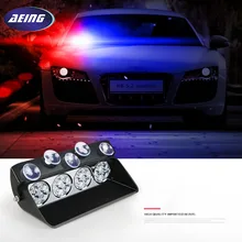 Супер яркий 16LED лобовое стекло автомобиля стробоскоп световой сигнал Випер аварийные пожарные полицейские предупредительный маячок свет