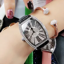 Top Brand Watches Women Casual Dress Watch Women Leather Band Quartz Wrist Watch ladies Clock Montre Femme Reloj Mujer