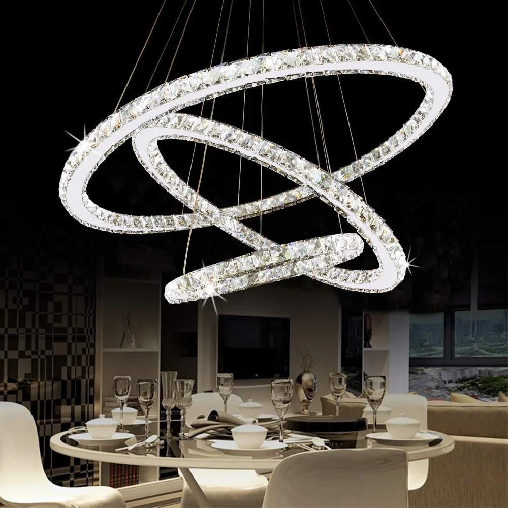 Современные светодиодный хрустальная люстра фонари для Гостиная Cristal Lustre