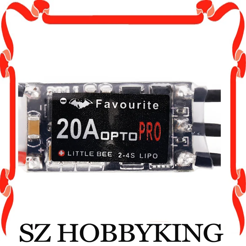 Высокое качество маленькая пчела мини 20A 2-4S LiPo батарея OPTO PRO ESC Бесщеточный для QAV250