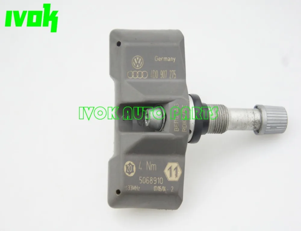 Оригинальный датчик давления в шинах BERU TPMS для Volkswagen (VW) haeton Audi A8 4D0907275 4D0 907 275 433 МГц