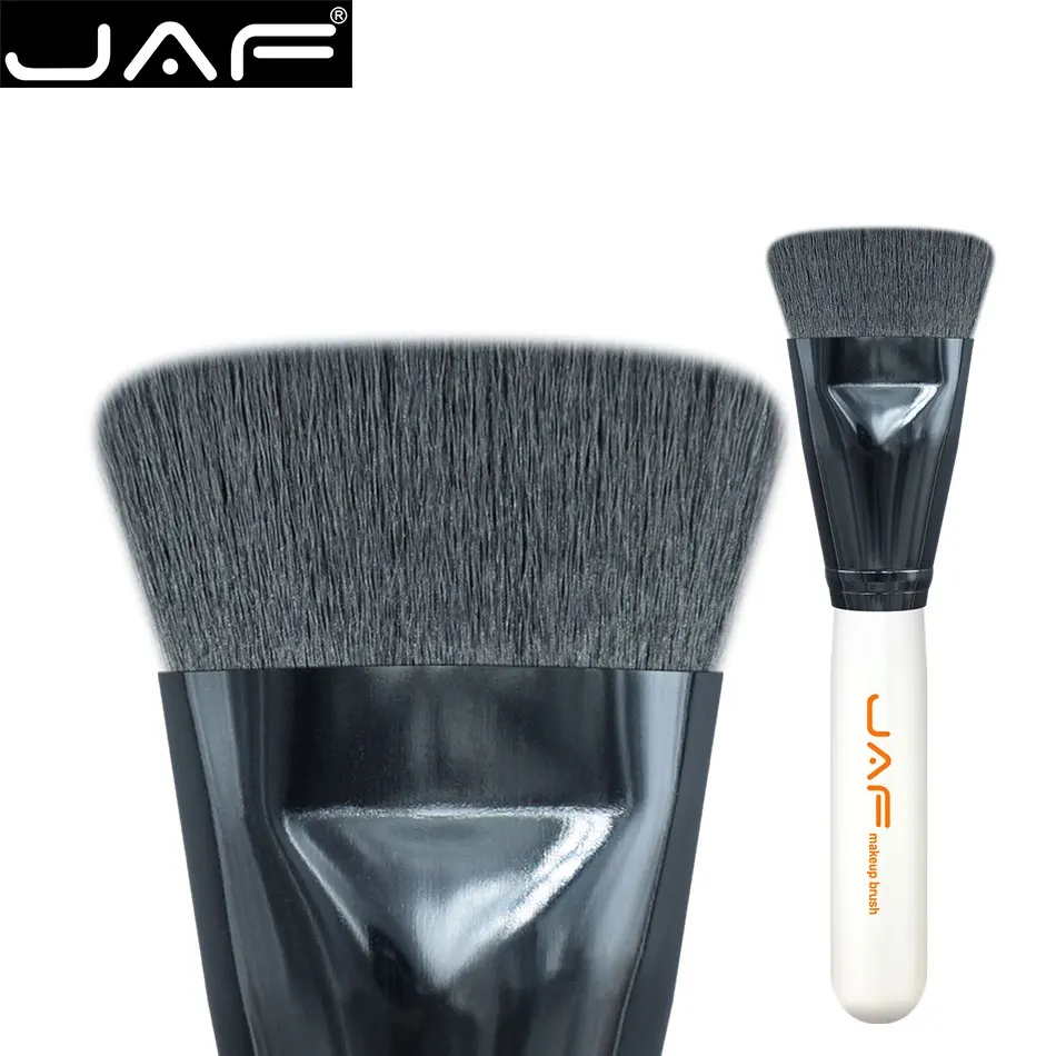 

Retail JAF 18SKYE Flat Contour Brush Black Ferrule Synthetic Hair Makeup Brush