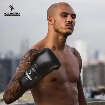 

NEW Pretorian PU Boxing Gloves Men Women Kids Kick Tuay Thai Training Equipment Punch Boxing Gloves