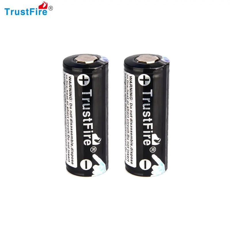 

TrustFire 2PCS 26650 4000mAh 3.7V Rechargeable Lithium Battery with PCB Protected Board