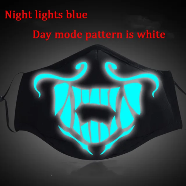 Game LOL KDA Akali Masque Cosplay Props S8 Mask Night Lights Face Masks Women Me&hellip;