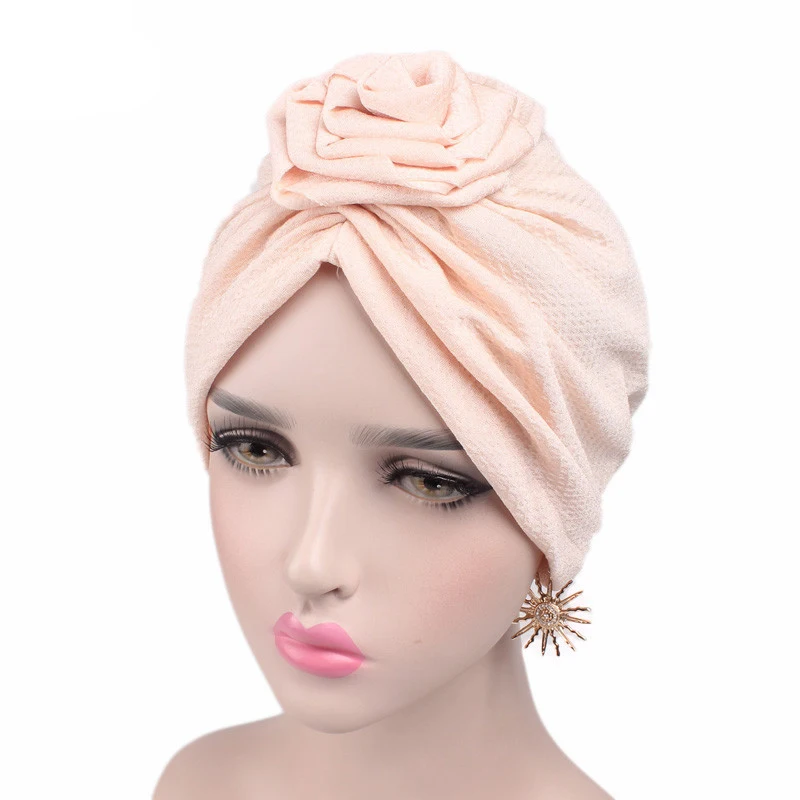 Haimeikang тюрбан Кепка Женский спортивный головной убор ободок с бантом женские эластичные складные повязки для волос головной убор аксессуары для волос шляпы - Цвет: B