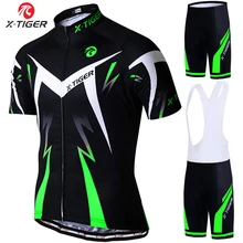 X-Tiger 2018 Pro Summer Cycling Jersey Set Mountain Bike Clothing MTB Bicycle Clothes Wear Maillot Ropa Ciclismo Men Cycling Set