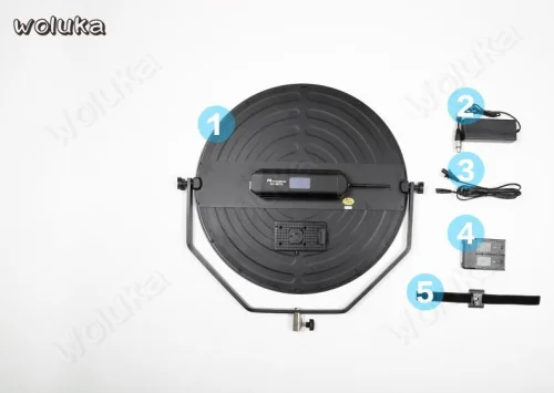 Falconeyes Led 사진 빛 라운드 케이크 소프트 라이트 필름 비디오 라이브 방송 채우기 빛 어린이 램프 SO-68TD CD50 T06