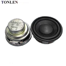 TONLEN 2 шт 40 мм динамик 1,5 дюймов полный диапазон спикер s 8 Ом 5 Вт DIY Мини портативный динамик Bluetooth громкий динамик pc Автомобильный Динамик s