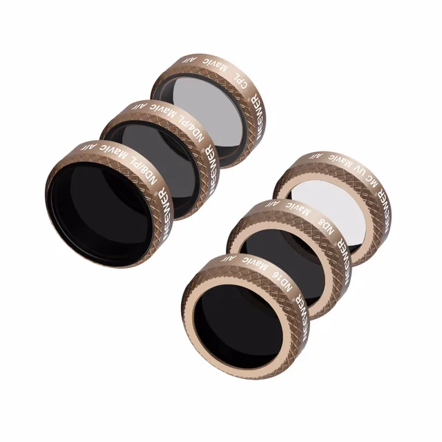 Cheap Neewer 6 Pieces Complete Lens Filter(UV CPL ND ND/PL) Kit for DJI Mavic Air
