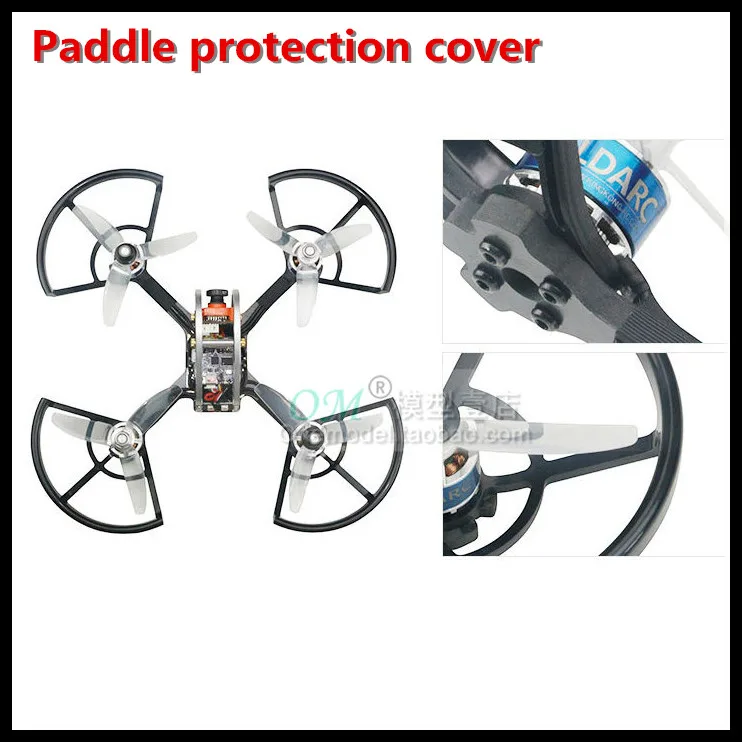 

3.1 Inch Propeller Guard Protector Bumper+3140 Propeller Set For KINGKONG FLYEGG FPVEGG PRO Quadcopter 3 Inch 100/130mm Frame