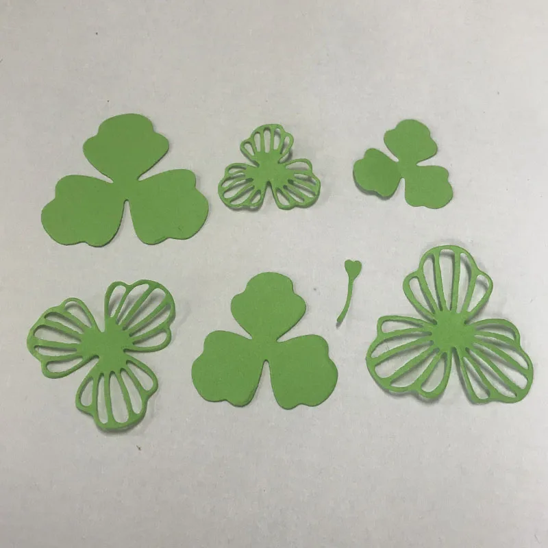 

Clover Pattern Metal Cutting Dies For Scrapbooking Stamps Handmde Craft Paper Photo Album Embossing Template Tools