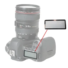 Shoulder small Externe Vitre Outer Glass screen Repair part For Canon 5D 5D2 5D3 5D4 5Dsr 6D 6D2 7D 7D2 60D 70D 80D 760D