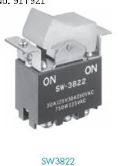 

[ZOB] SW-3832 NKK rocker switch Rocker switch Nikkai imports of high-current power switches --2PCS/LOT