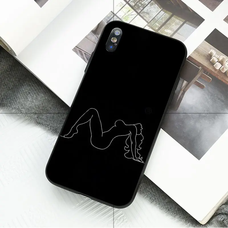Чехол для телефона Ruicaica в минималистском стиле Apple iPhone 8 7 6 6S Plus X XS MAX 5 5S SE