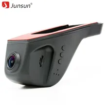 Junsun wi-fi автомобильный видеорегистратор видеокамера новатэк 96655 full hd 1080 P recorder night версия imx 322 автомобильные видеорегистраторы dashcam регистратор
