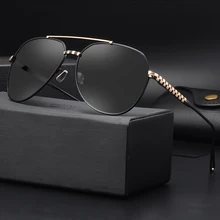 COLECAO Moda Gafas Polarizadas gafas de Sol Para Hombre Hombres Nueva Conducción HD Puntos Lentes Polaroid gafas de sol hombres Eyewears c1502