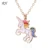 Necklace for girls children kids enamel cartoon horse jewelry accessories women animal necklace pendant party.jpg 50x50