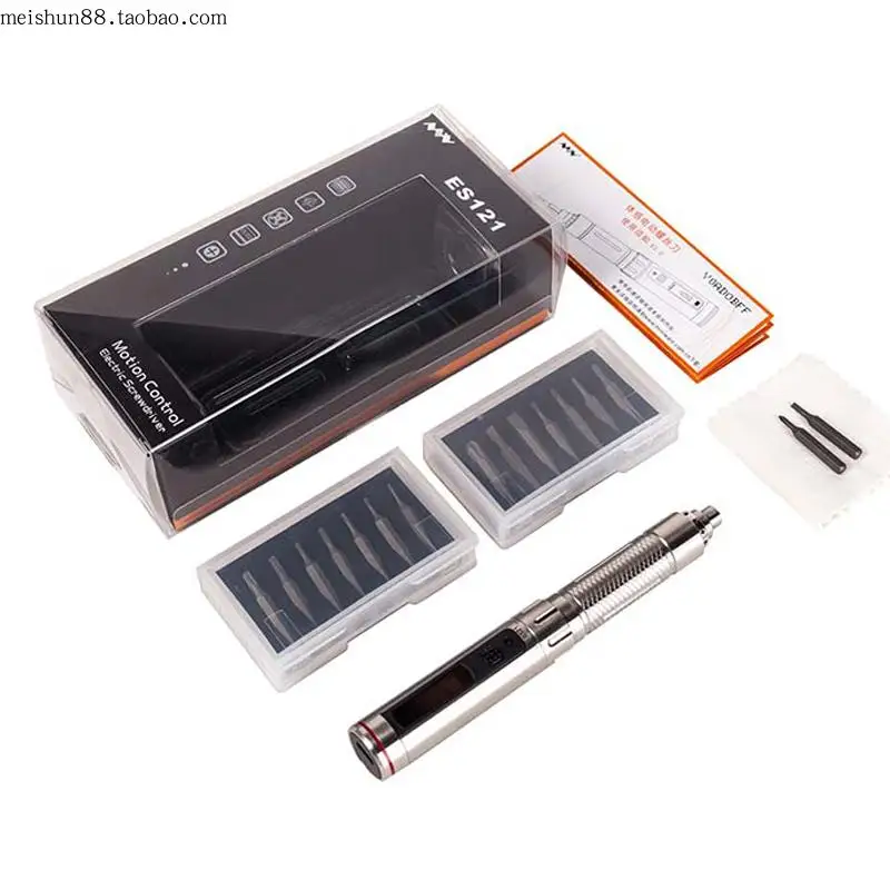  ES121 Mini Precision Cordless Electric Screwdriver Smart Motion Control Power Screwriver with 16pcs - 32888893597