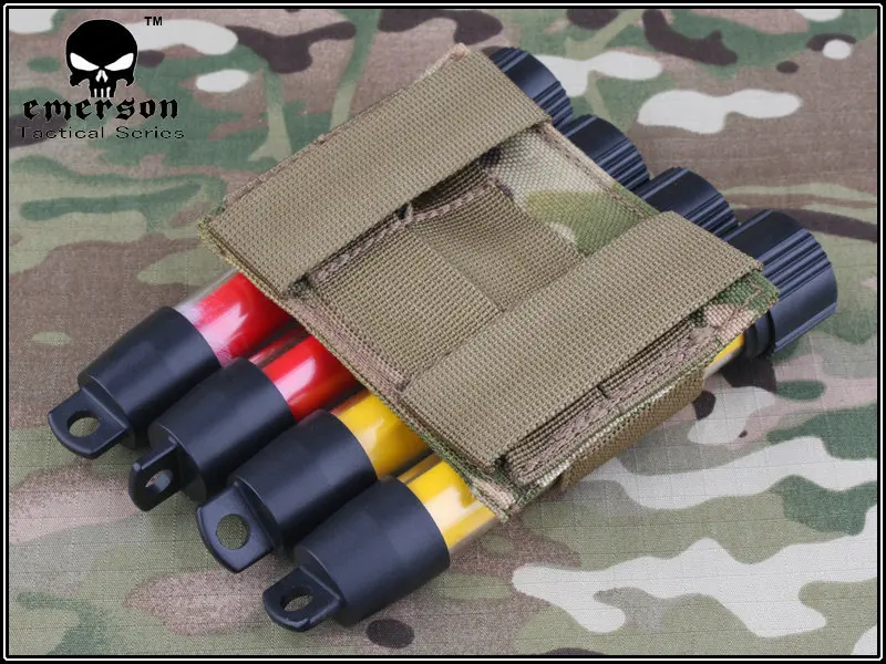 Emersongear тактическая электронная светящаяся палочка, сумка B Modle Emerson Plus Meshbelt, военная сумка EM6060, Мультикам, черный