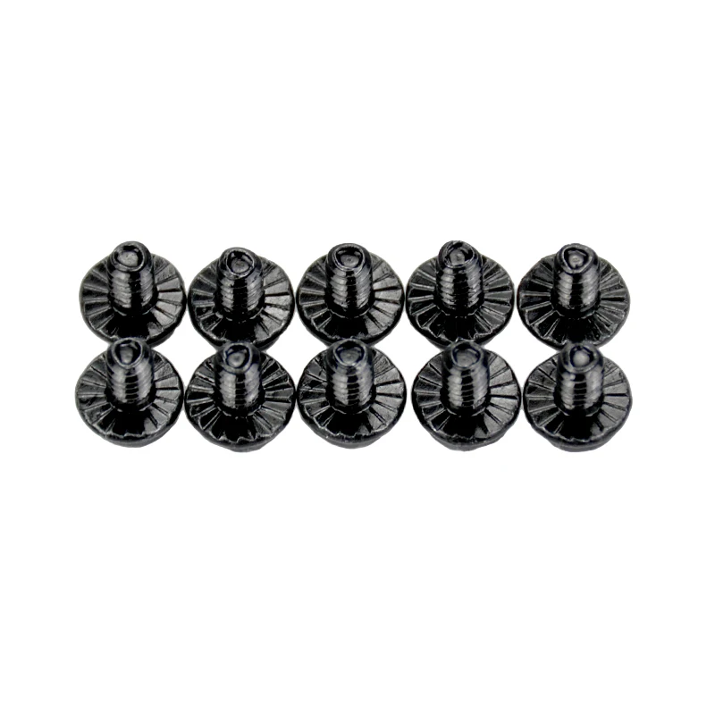 

50Pcs New Black 6#32 Computer PC Case Screws For Computer Cases