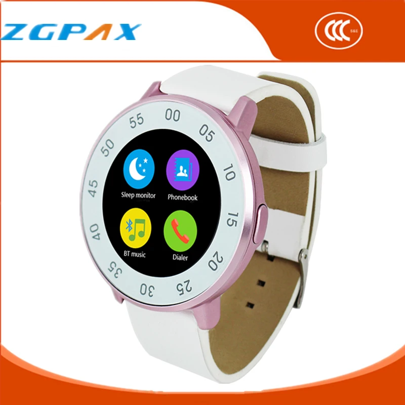 ZGPAX 2016 Bluetooth Smart Watch for Android IOS Reloj font b Smartwatch b font Mujer MTK2502