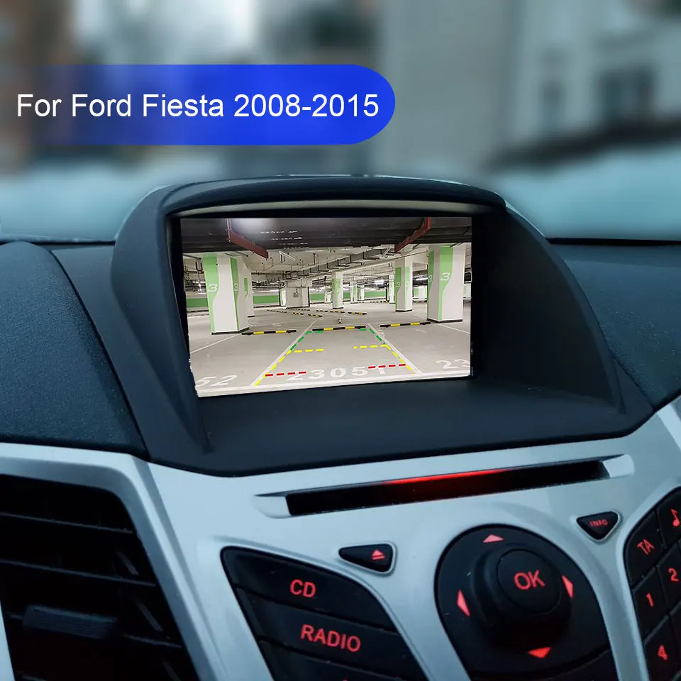 Android 9,0 автомобильный dvd-плеер для FORD Fiesta 2008- gps навигация 2 Din Автомобильный радио мультимедиа wifi стерео ips головное устройство RDS