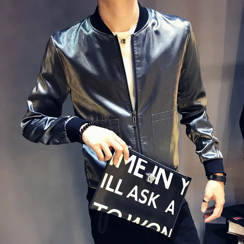 2018 Fashion Bright Jacket Men Slim Fit Autumn Bomber Jacket Coat Man Hiphop Streetwear Outfit Casual Windbreakers Jackets Men 2018 Fashion Bright Jacket Men Slim Fit Autumn Bomber Jacket Coat Man Hiphop Streetwear Outfit Casual Windbreakers Jackets Men
